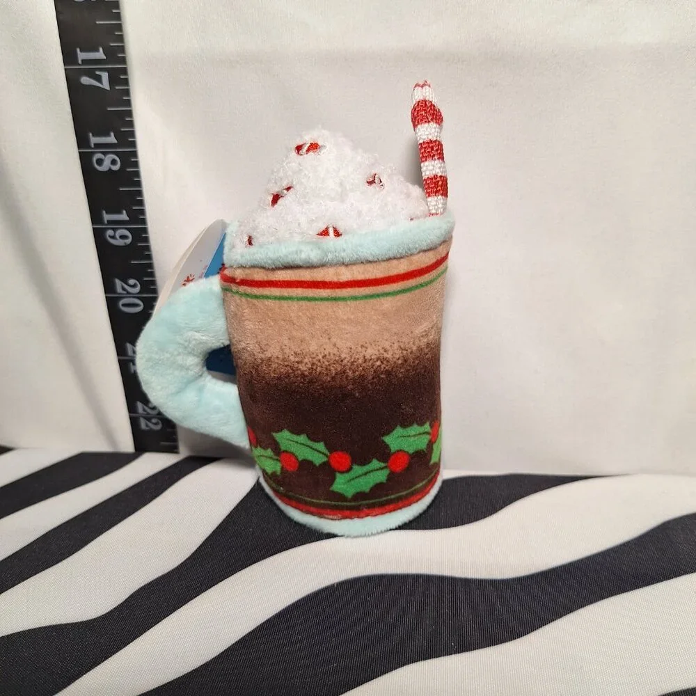 NWT Bark Puppermint Schnapp Chocolate Dog Toy XS-S - Picture 2 of 4